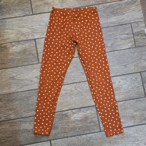Cat & Jack Brown Polka Dot Leggings